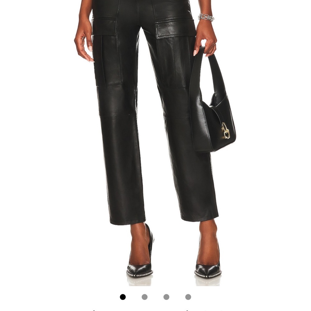 REVOLVE Black Straight Leg Pants